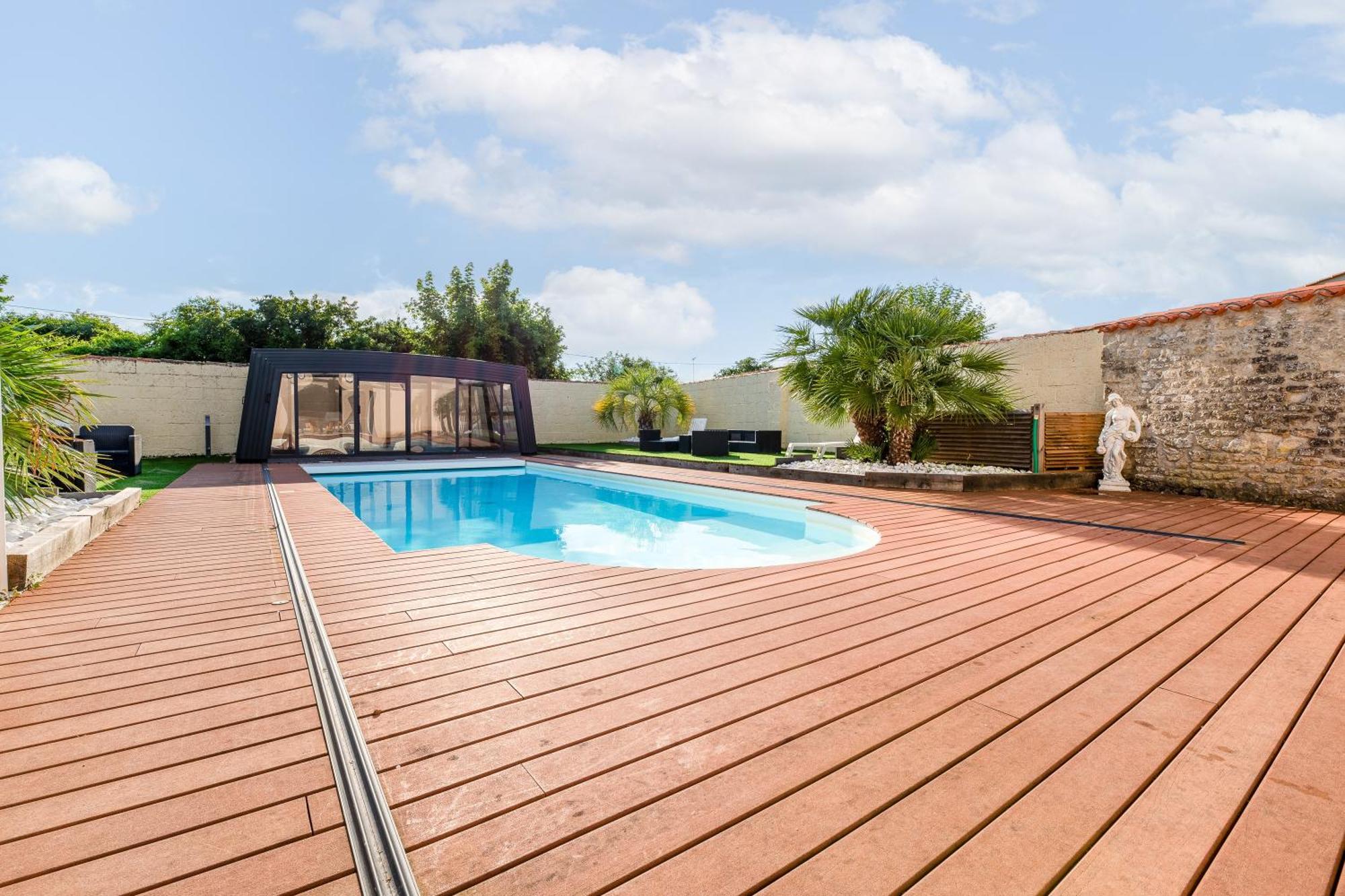 La Maison Paradis - Piscine Privee Et Chauffee Luçon Exterior foto